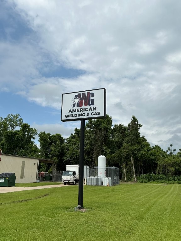 AWG, Gases & Welding Supplies storefront in Liberty, TX