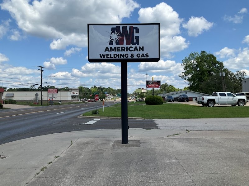 AWG, Gases & Welding Supplies storefront in Silsbee, TX