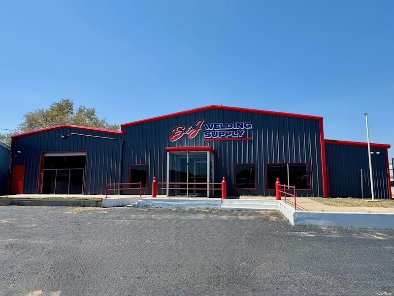 B&J Welding Supply storefront in Odessa, TX