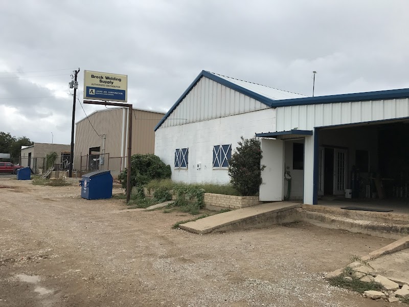 Breck Welding Supply storefront in Breckenridge, TX