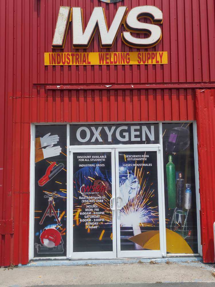 Industrial welding supply and repair storefront in Weslaco, TX