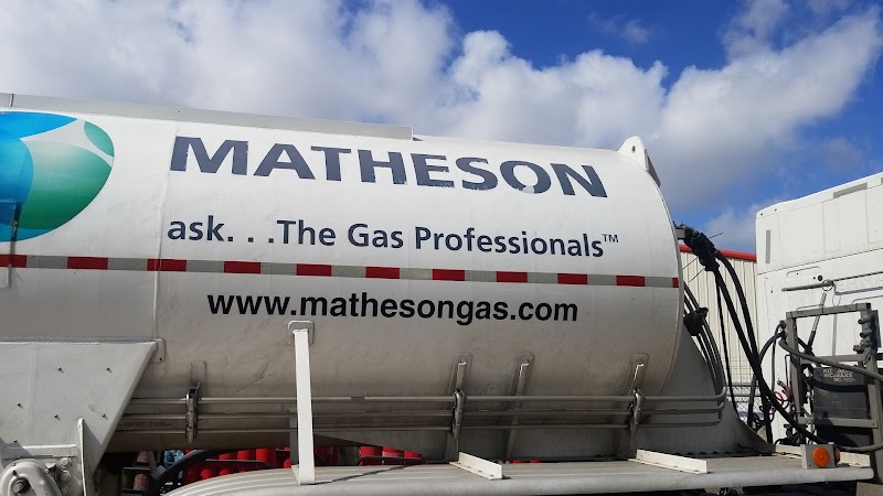 Nippon Sanso Matheson Gas storefront in Odessa, TX