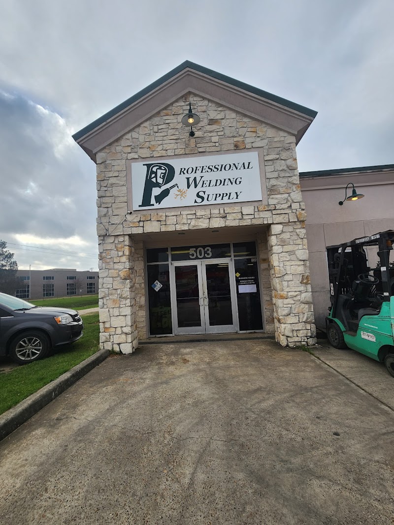 Professional Welding Supply storefront in Tomball, TX