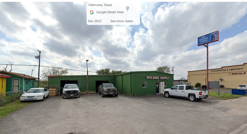 Two Frontiers Welding Supply LLC storefront in Palmview, TX
